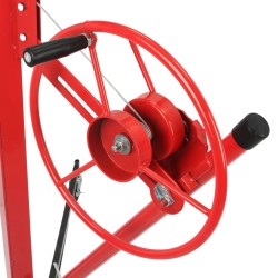 Alzalastre per cartongesso Sollevatore pannelli telesscopico altezza 3.35m Peso max. 68 kg carrello partete lastre